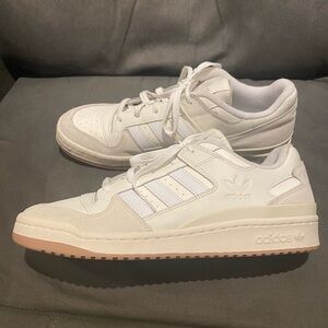 ADIDAS Originals Men’s Forum Low Shoes ID6858 Size 12.5 CHALK WHITE CLOUD WHITE